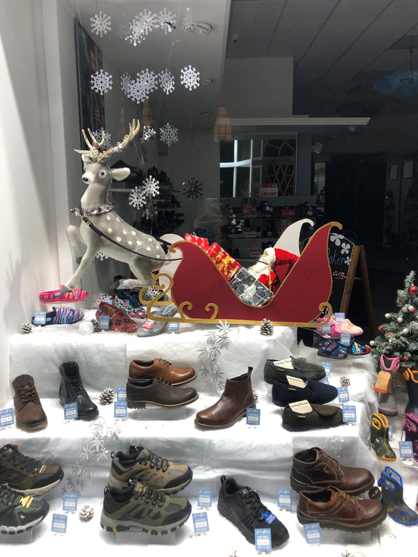 Christmas window display