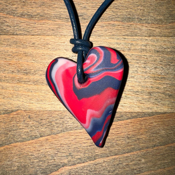 Vanilla Jewellery Small Heart Polymer Pendants-elevate your sole