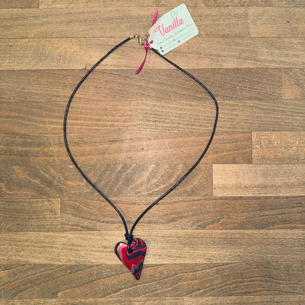 Vanilla Jewellery Small Heart Polymer Pendants-elevate your sole