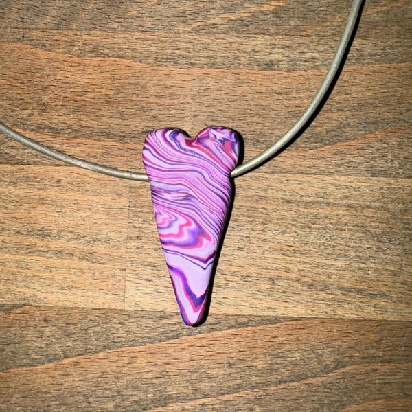 Vanilla Jewellery Small Heart Polymer Pendants-elevate your sole