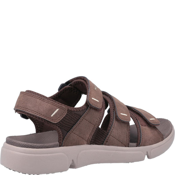 Hush Puppies Raul Brown Touch Fastening Sandals