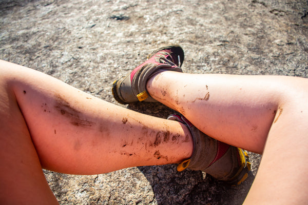 Mud Spatted Legs