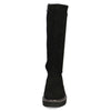 Caprice 25607-41 044 Ladies Black Textile Side Zip Knee High Boots
