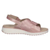 Caprice 9-28703-42 521 Ladies Pastel Pink Leather Sling Back Sandals