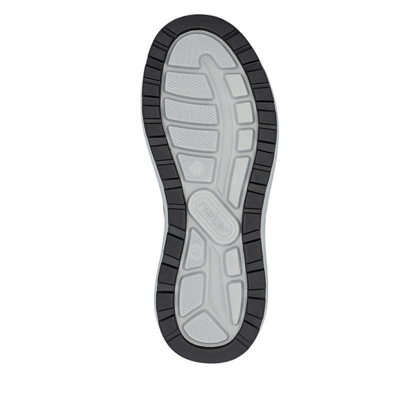 Rieker 06000-54 Mens Green Zip & Lace Shoes