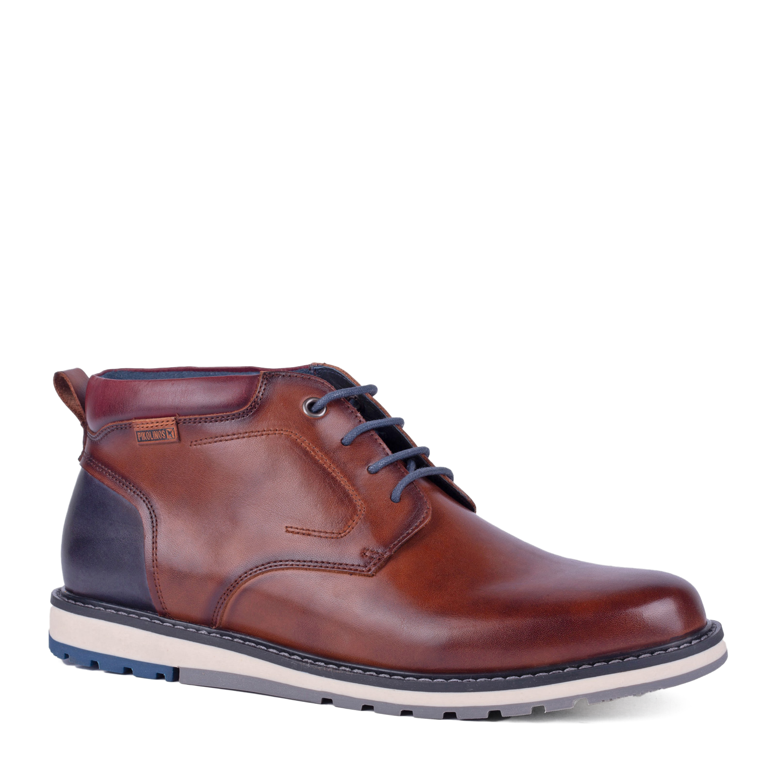 Pikolinos Berna M8J-8181 Mens Cuero Brown Leather Lace Up Shoes