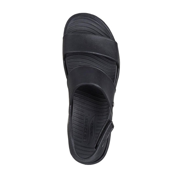Skechers 111257 Arch Fit Upbeat Sunrise Ladies Black Other Arch Support Elasticated Sandals