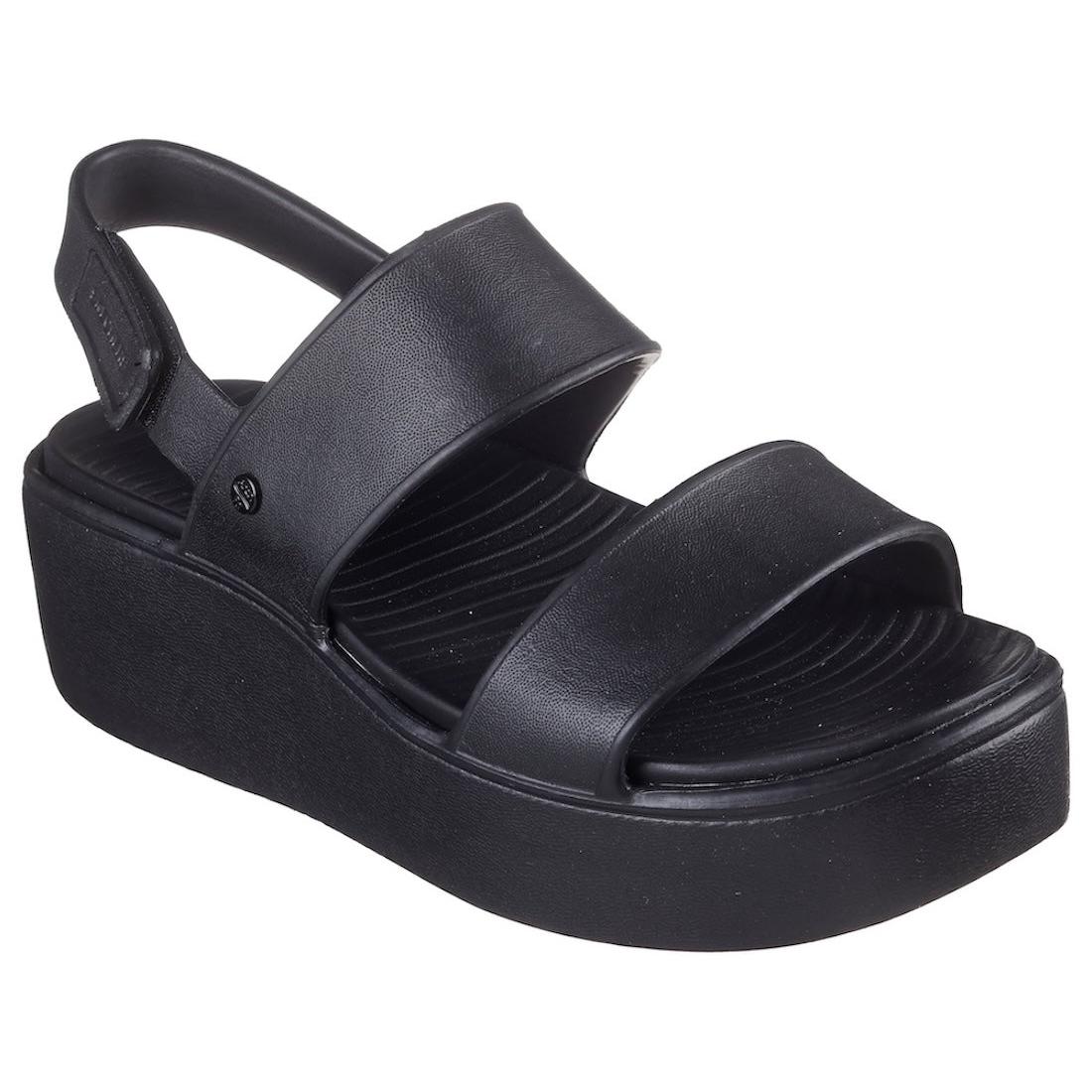 Skechers 111257 Arch Fit Upbeat Sunrise Ladies Black Other Arch Support Elasticated Sandals