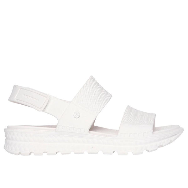 Skechers 111461 Arch Fit Footsteps Sunny Days Ladies White Other Arch Support Elasticated Sandals