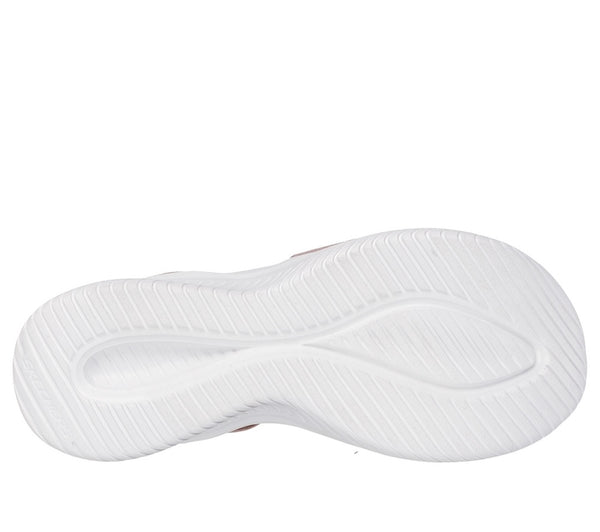Skechers 119975 Ultra Flex 3.0 Never Better Ladies Blush Textile Elasticated Sandals