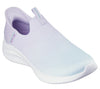 Skechers 150183 Ultra Flex 3.0 - Beauty Blend Slip Ins Ladies Lavender Turquoise Textile Vegan Slip On Trainers