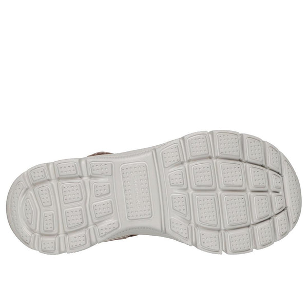 Skechers 163532 Easy Going All Day Chic Ladies Taupe Other Vegan Touch Fastening Sandals
