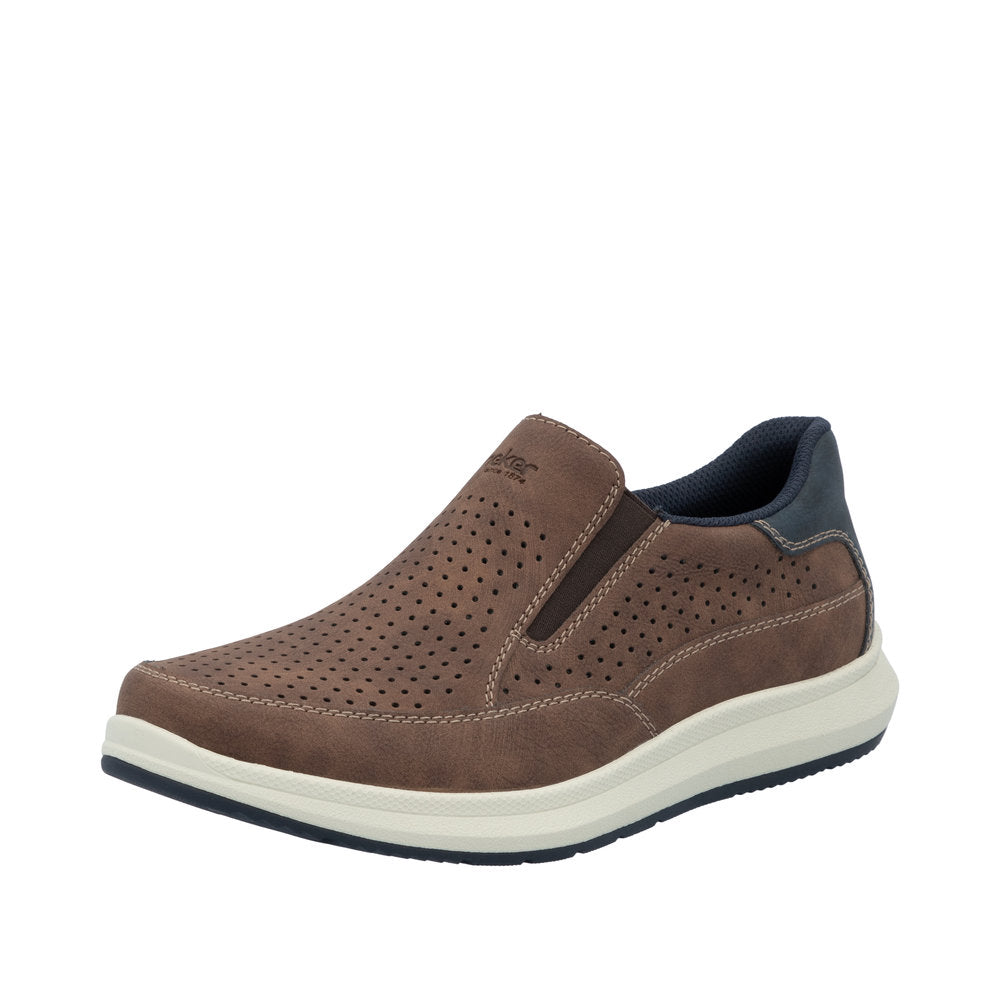 Rieker 16952-24 Mens Wide Brown Other Slip On Shoes