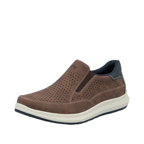 Rieker 16952-24 Mens Wide Brown Other Slip On Shoes