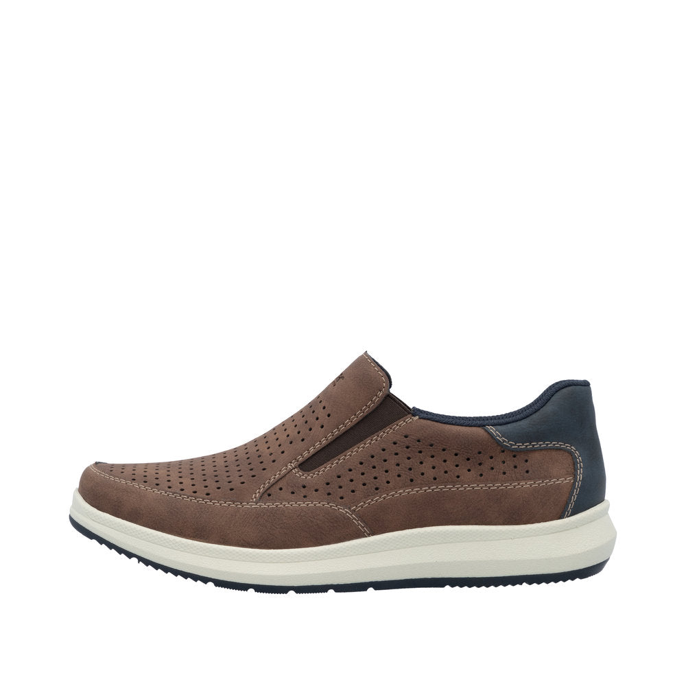 Rieker 16952-24 Mens Wide Brown Other Slip On Shoes