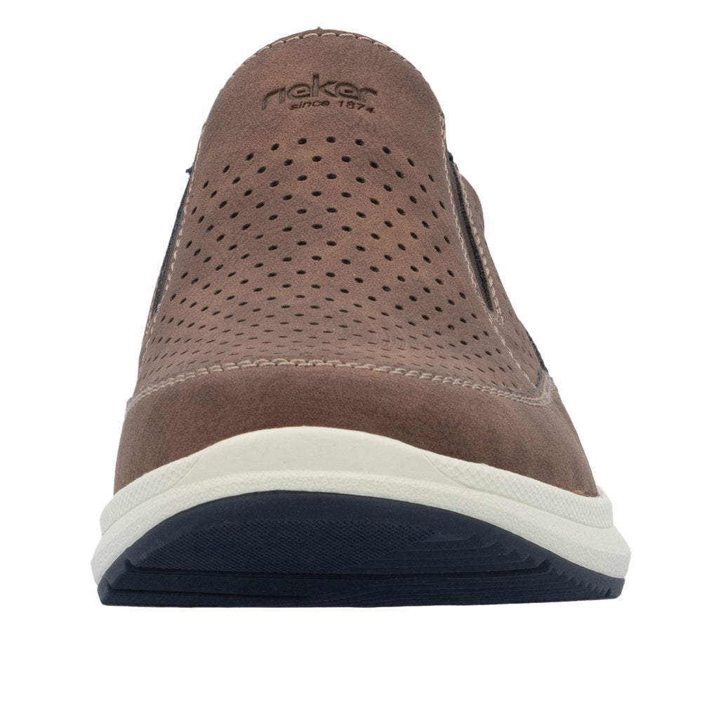 Rieker 16952-24 Mens Wide Brown Other Slip On Shoes