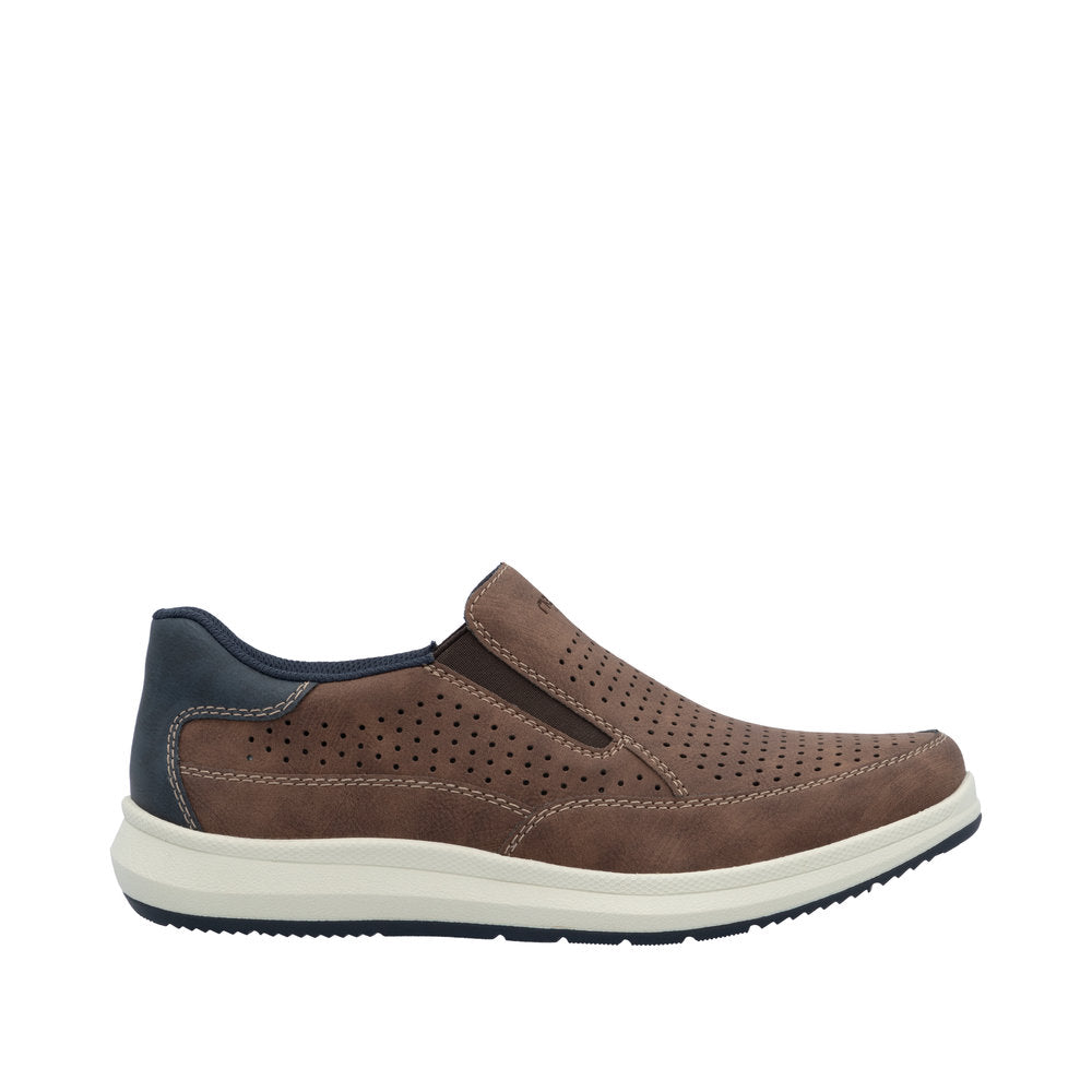 Rieker 16952-24 Mens Wide Brown Other Slip On Shoes