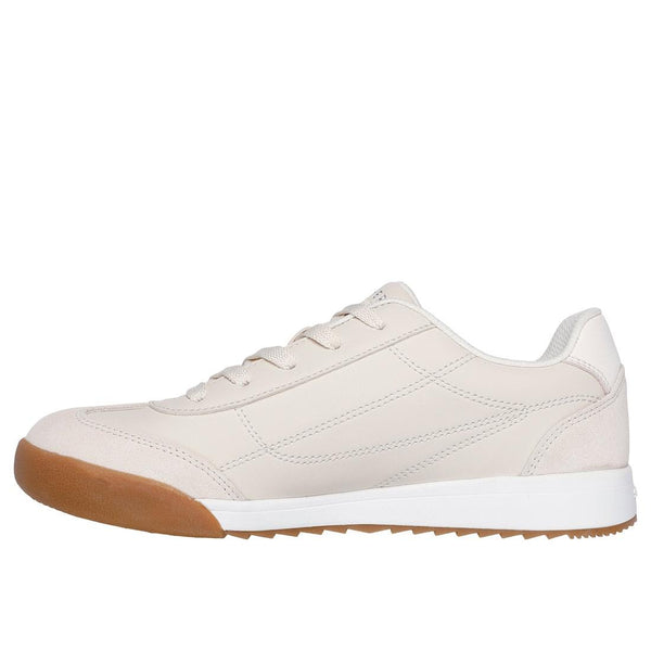 Skechers 177498 Zinger 2.0 Ultimate Classic Ladies Off White Leather Lace Up Trainers