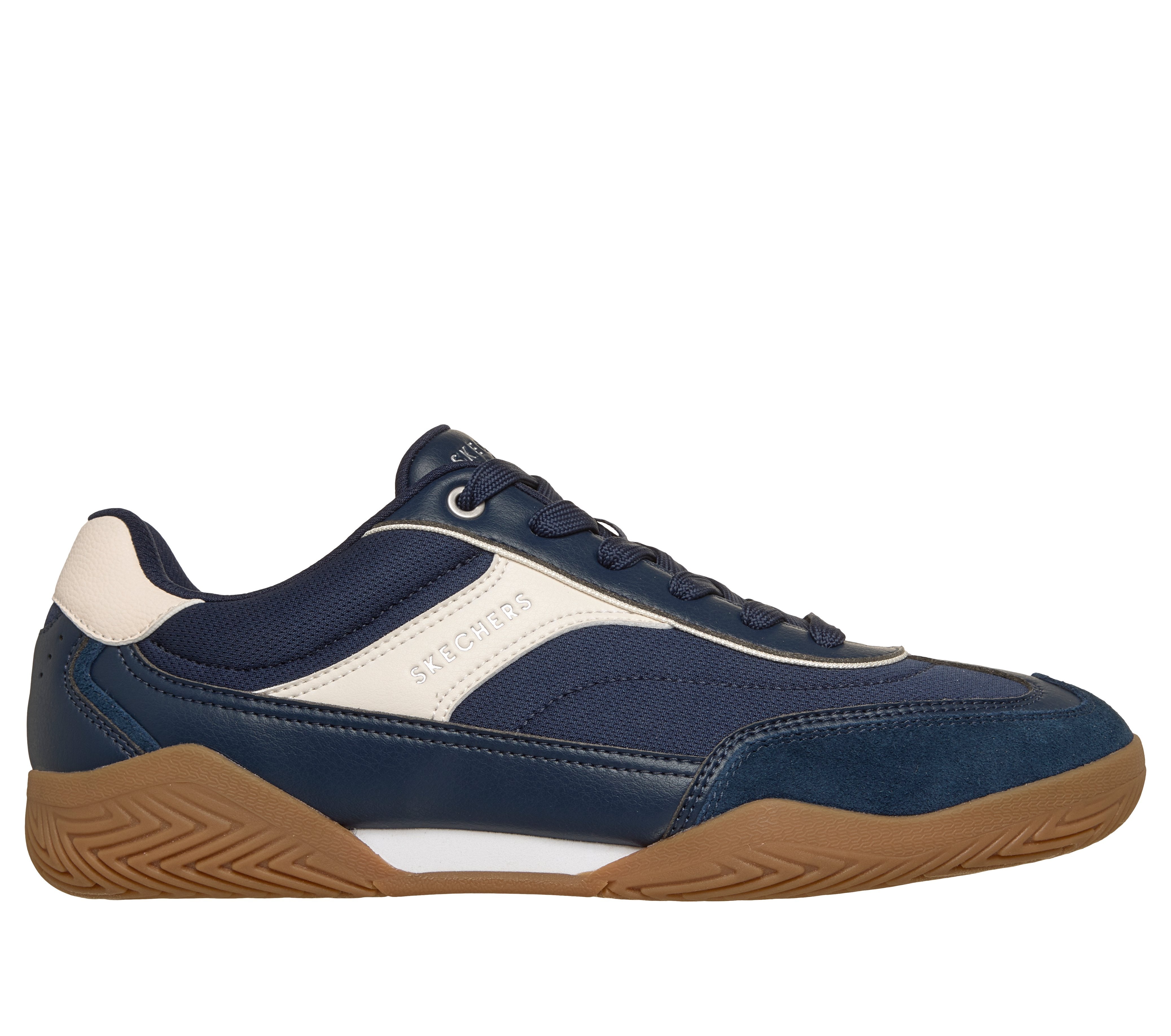 Skechers 183410 Zinger Evo Mens Navy Textile Trainers
