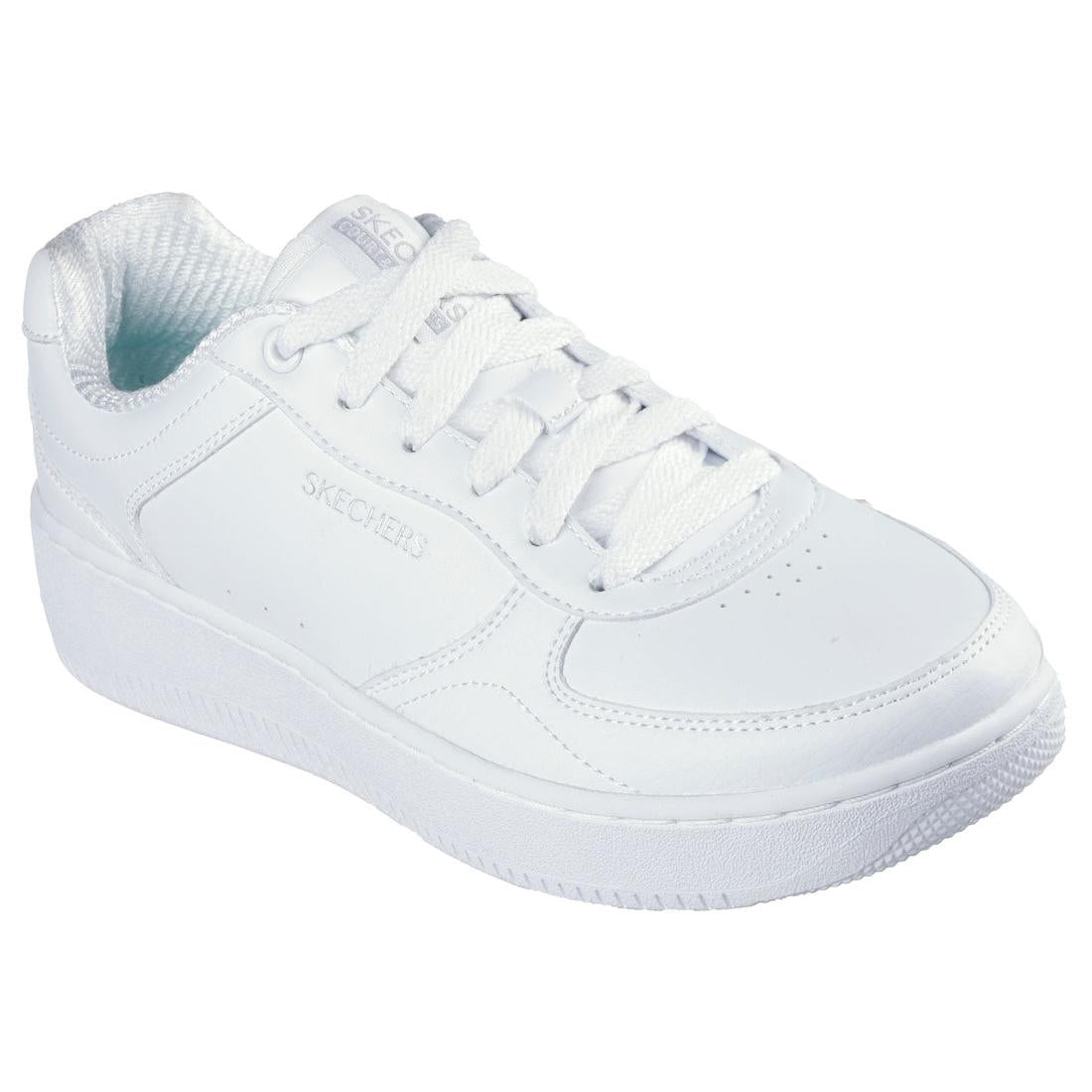 Skechers 185160 Sport Court 2.0 Core Essent Ladies White Other Lace Up Trainers
