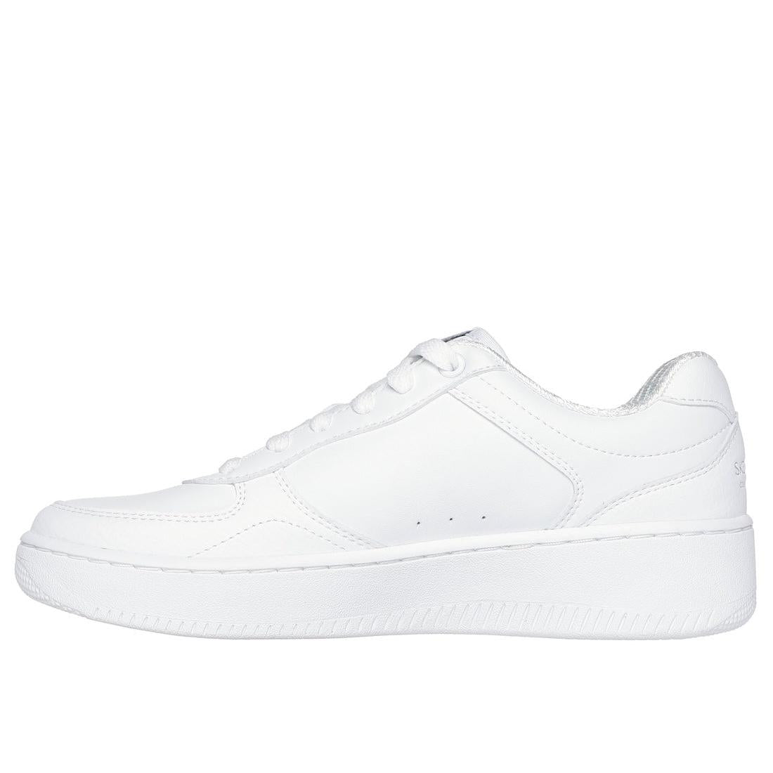 Skechers 185160 Sport Court 2.0 Core Essent Ladies White Other Lace Up Trainers