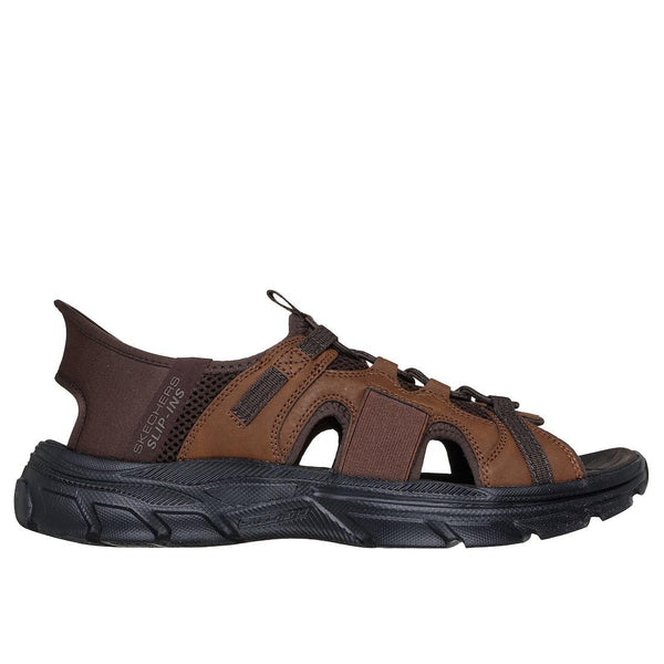 Skechers 205181 Revolted SS Merrick Mens Brown Other Elasticated Sandals