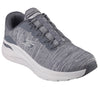 Skechers 232709 Arch Fit 2.0 - Upperhand Mens Grey Textile Slip On Trainers