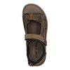 Josef Seibel Vincent 08 Mens Brown Leather Arch Support Touch Fastening Sandals