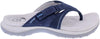 Free Spirit 41080 Juliet 2 Ladies Navy Leather Arch Support Touch Fastening Sandals