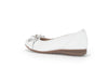 Gabor 42.625.50 Sabia Ladies White Leather Slip On Shoes