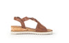 Gabor 42.751.53 Rich Ladies Peanut Leather Buckle Sandals