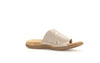 Gabor 43.700.62 Lanzarote Ladies Gold Crash Metallic Leather Slip On Sandals