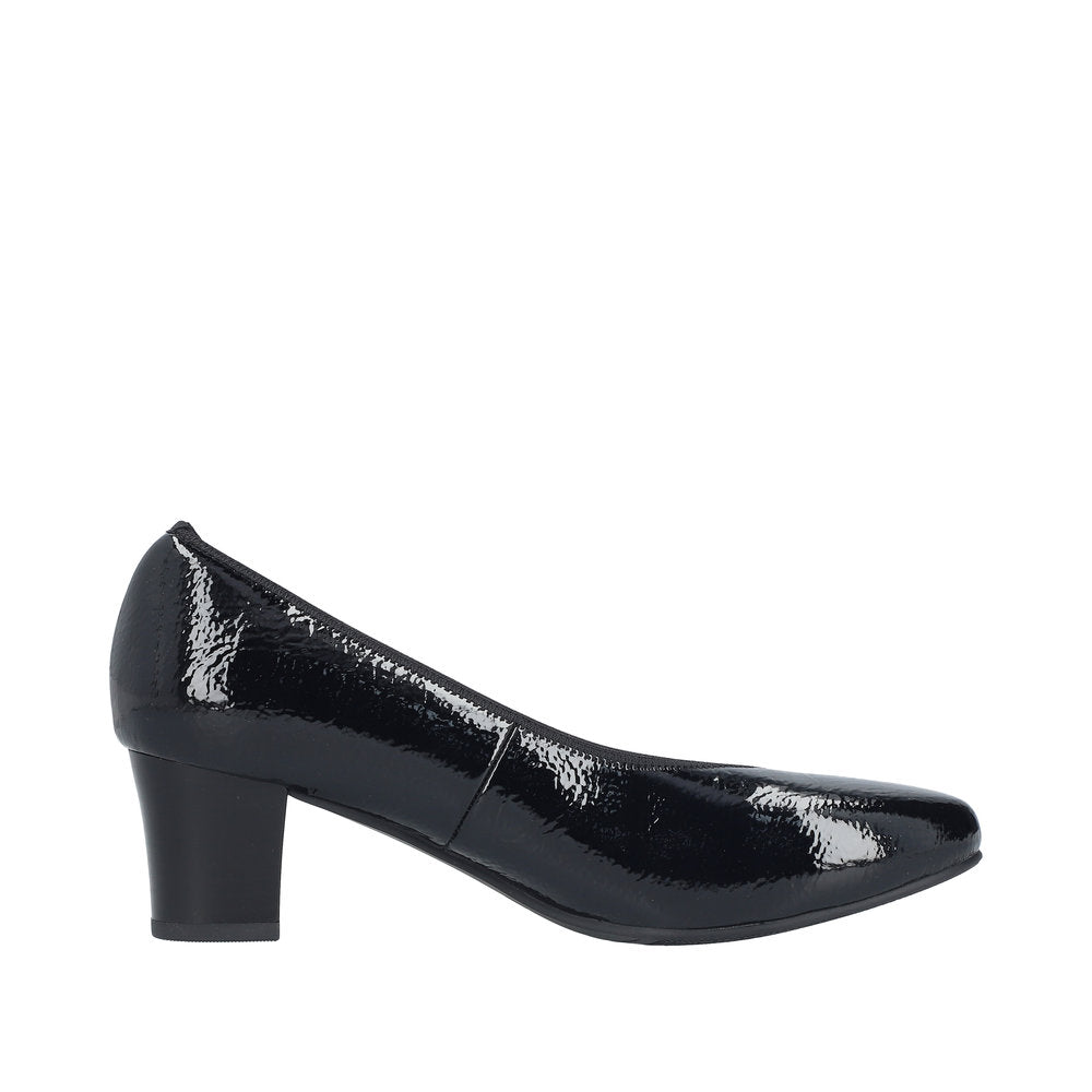 Rieker 44650-02 Ladies Black  Heels