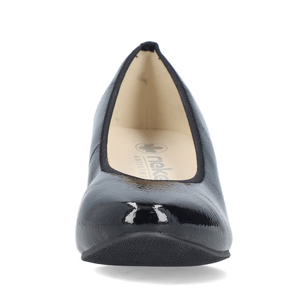 Rieker 44650-02 Ladies Black  Heels