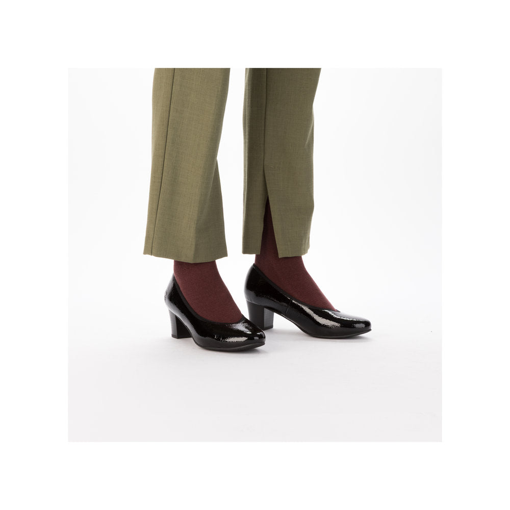 Rieker 44650-02 Ladies Black  Heels