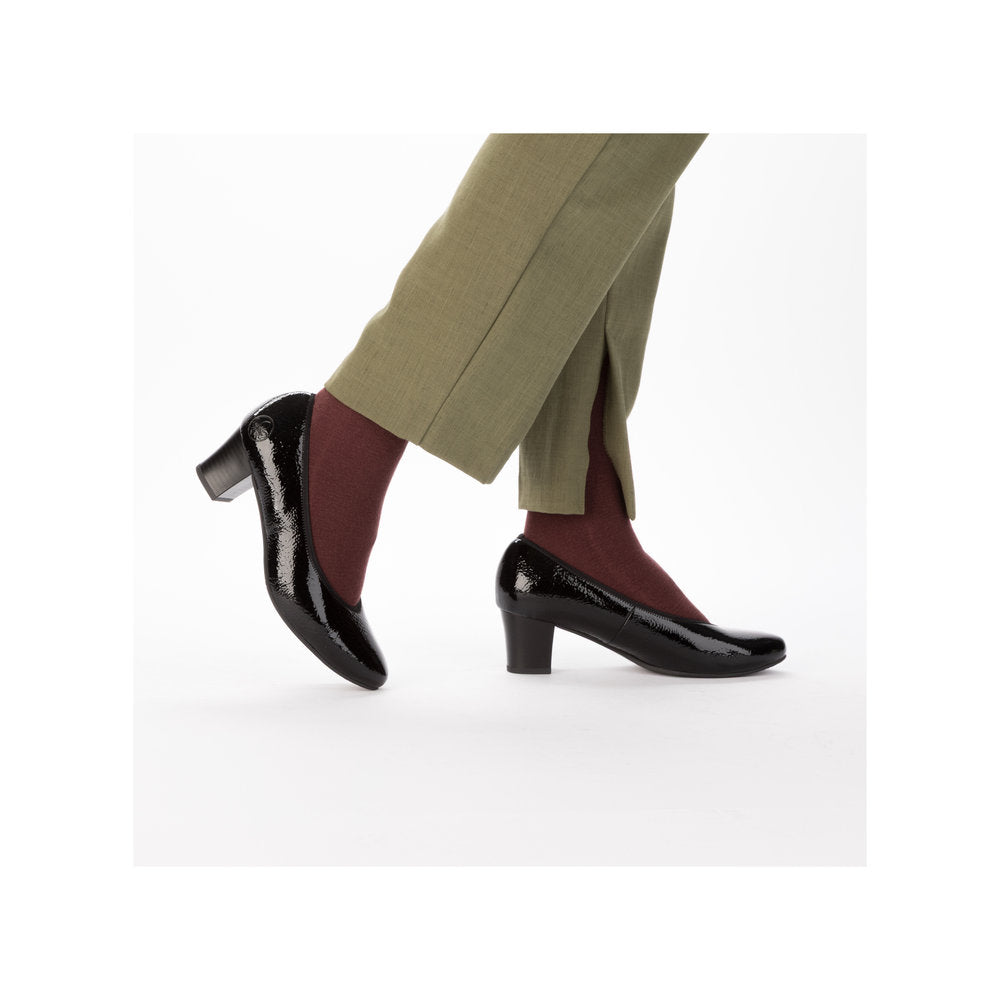 Rieker 44650-02 Ladies Black  Heels