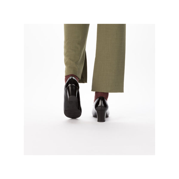 Rieker 44650-02 Ladies Black  Heels