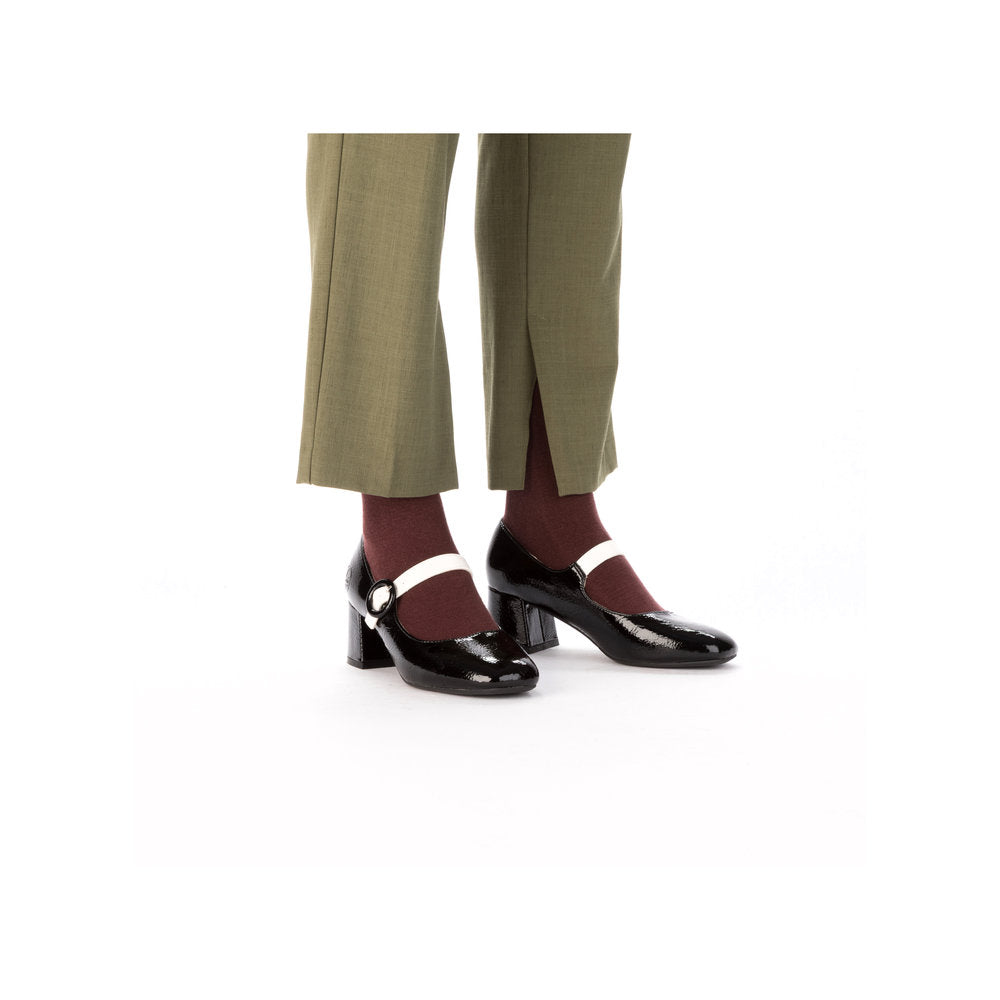 Rieker 44752-00 Ladies Black Mary Jane Heels