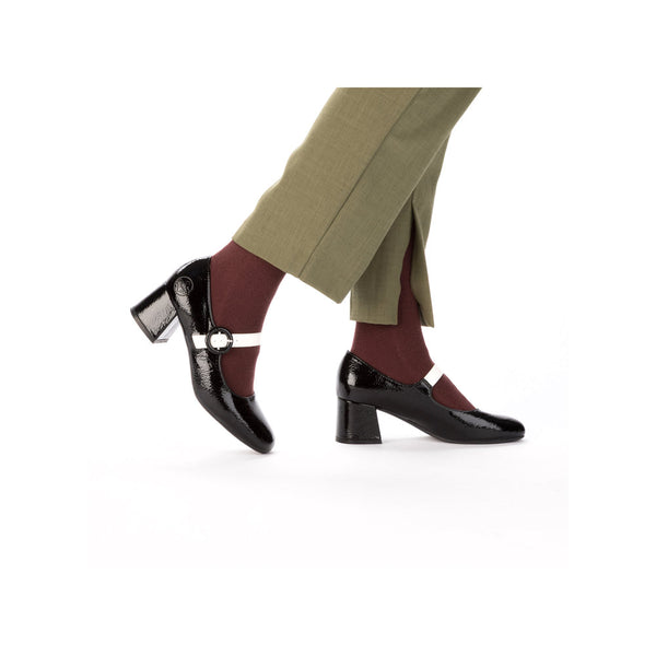 Rieker 44752-00 Ladies Black Mary Jane Heels