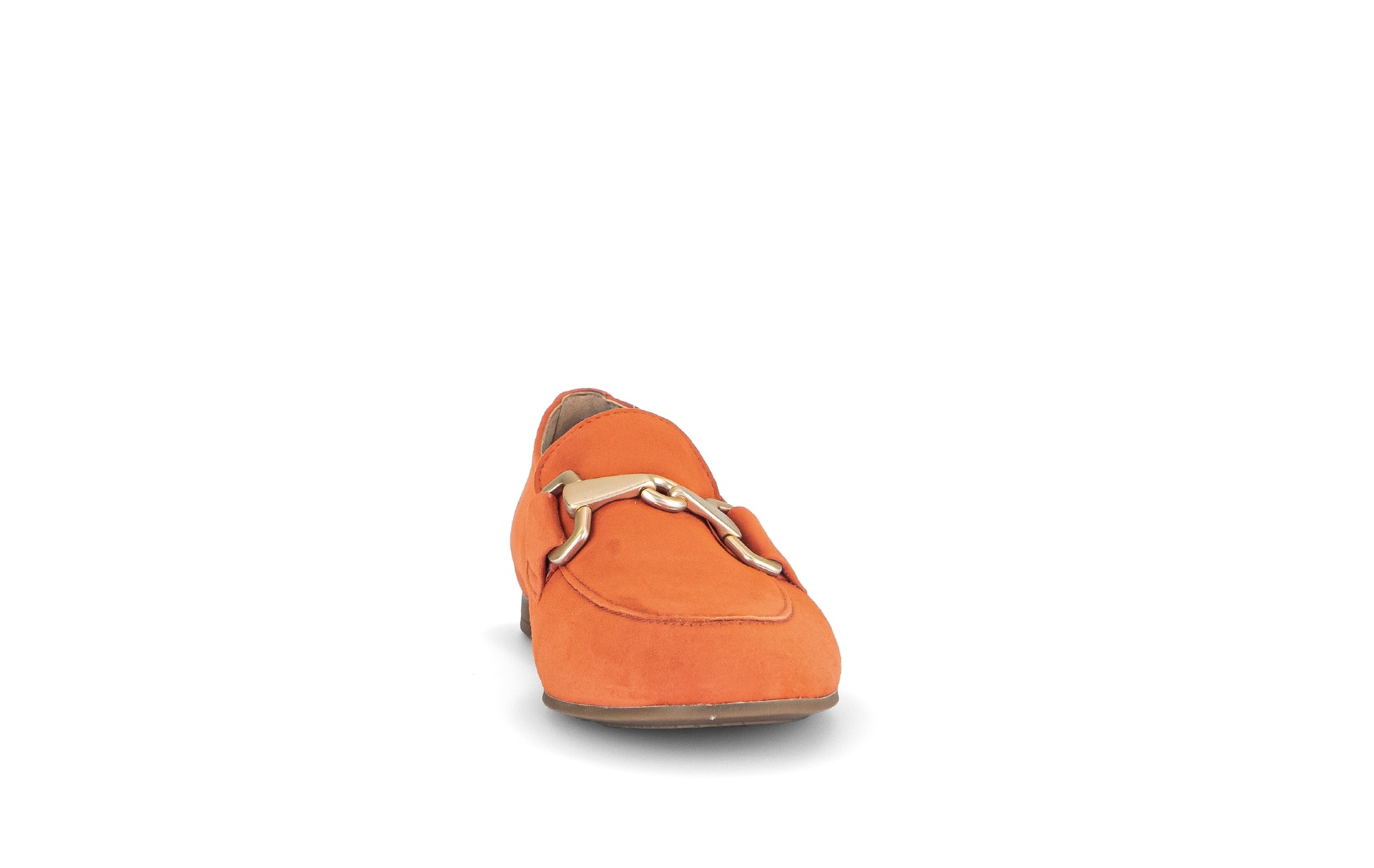 Gabor 45.211.13 Jangle Ladies Orange Suede Slip On Shoes