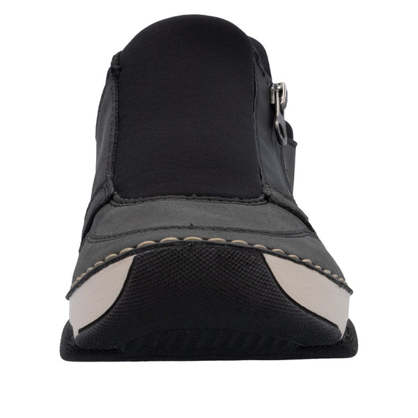 Rieker 45965-45 Ready2Go Ladies Grey Slip On Shoes