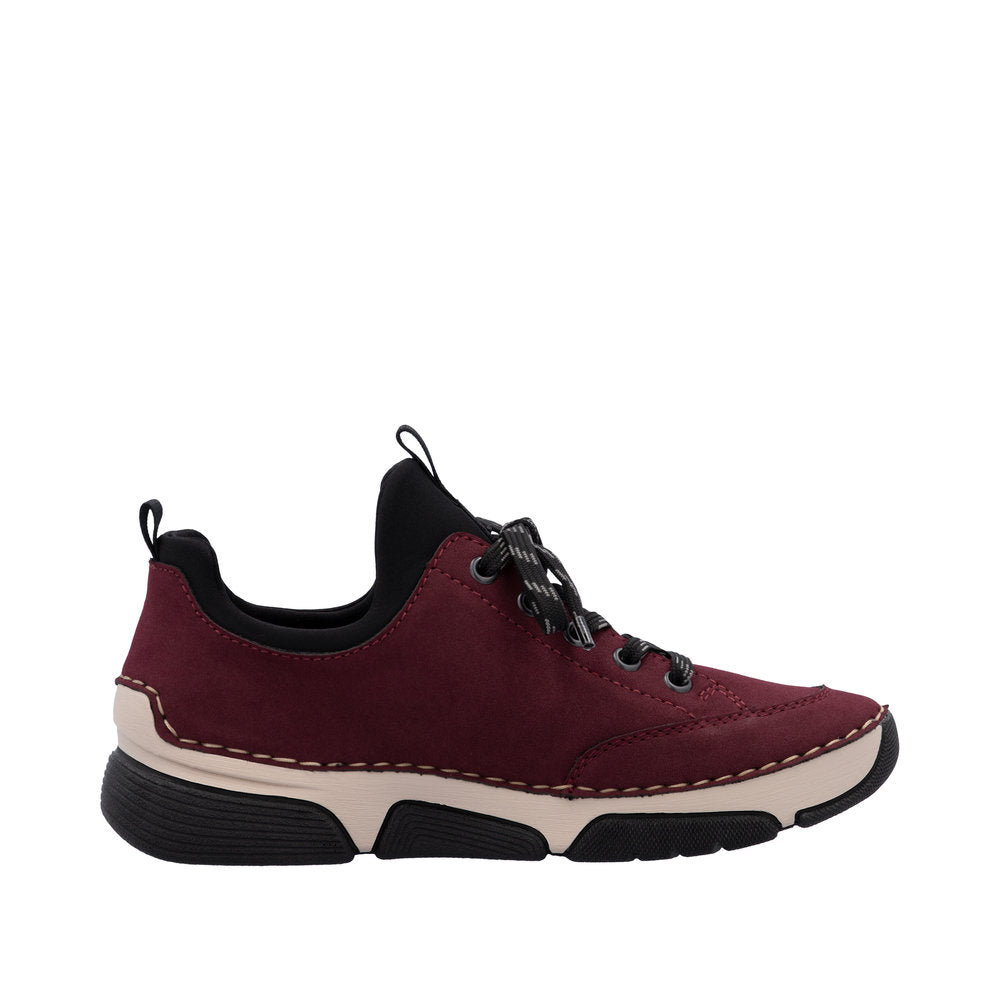 Rieker 45973-36 Ladies Red Slip On Shoes