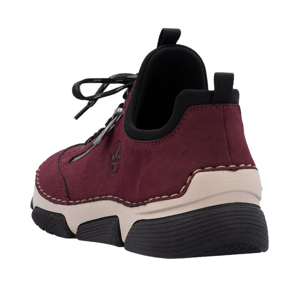 Rieker 45973-36 Ladies Red Slip On Shoes