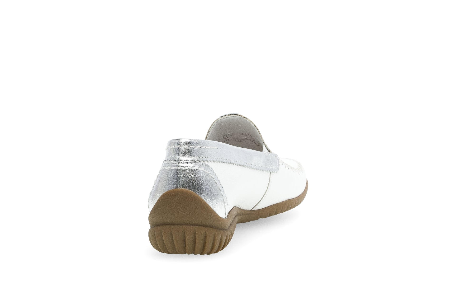Gabor 46.090.50 California Ladies White Leather Slip On Shoes