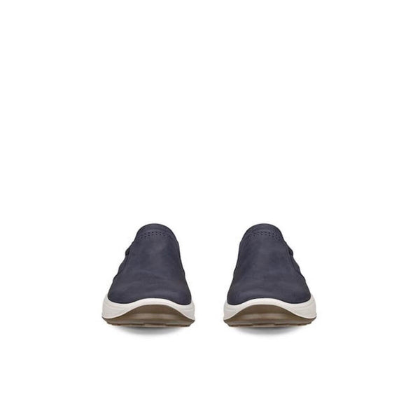 Ecco Byway 2.0 Mens Marine Leather Slip On Shoes