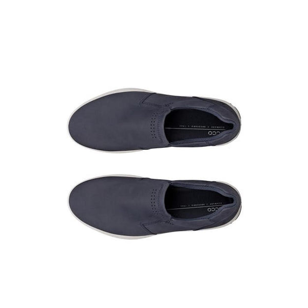 Ecco Byway 2.0 Mens Marine Leather Slip On Shoes