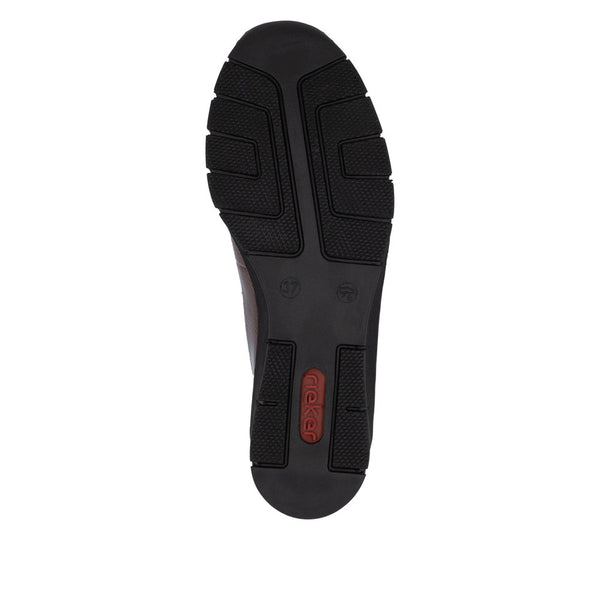 Rieker 53751-24 Ladies Brown Slip On Shoes