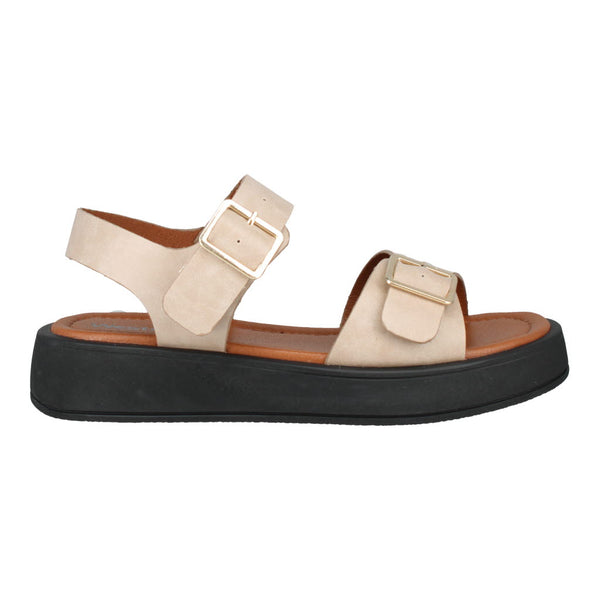 Westland Macie 03 Ladies Off White Vegan Buckle Sandals