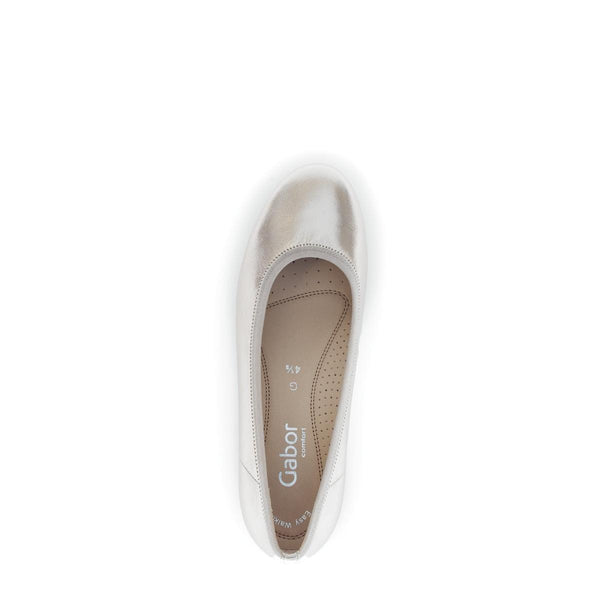 Gabor 62.641.82 Epworth Ladies Beige Suede Slip On Shoes