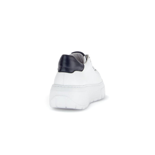 Gabor 63.222.27 Rios Ladies White Leather Lace Up Trainers
